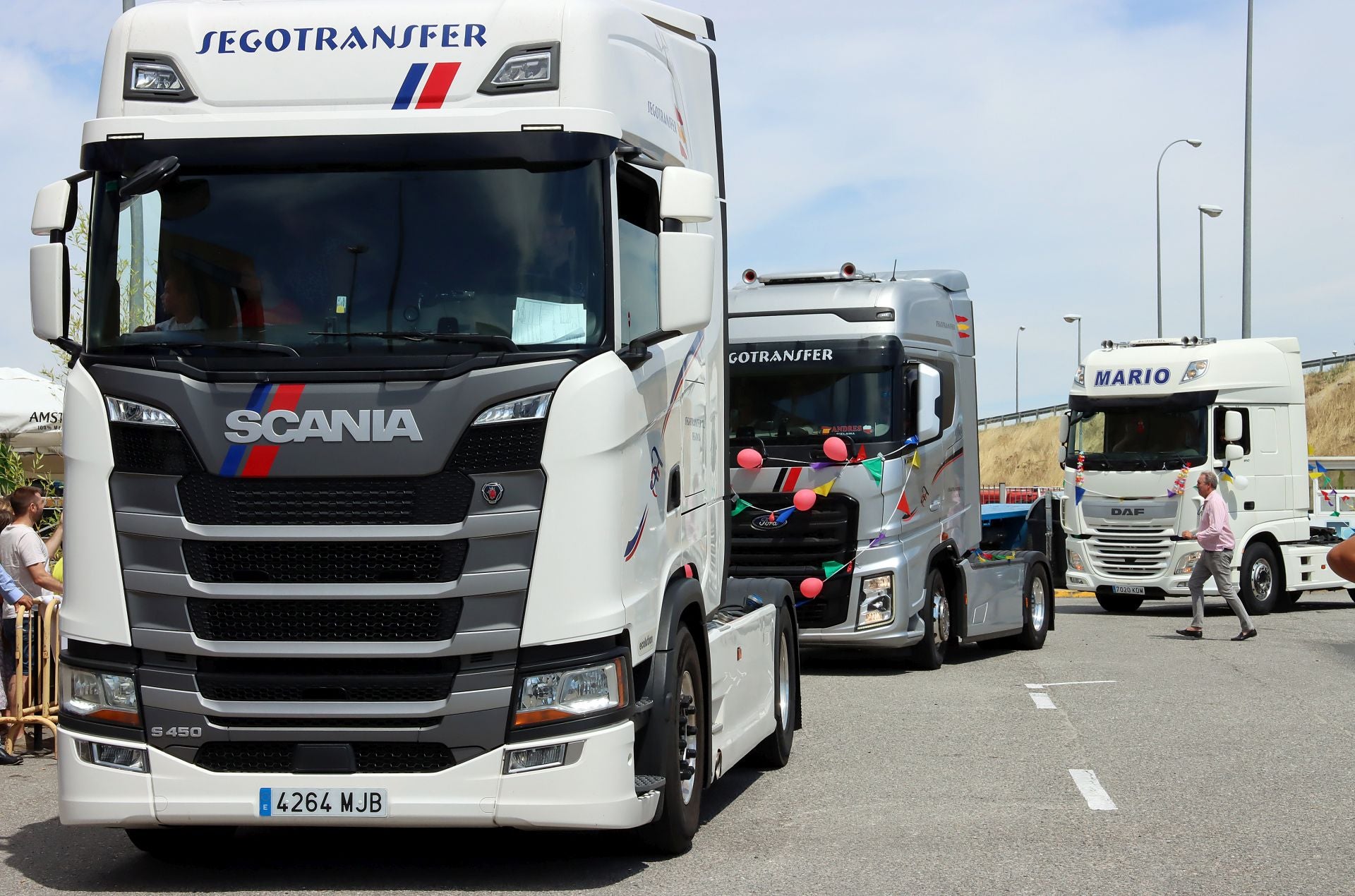 Fotografías de la fiesta del sector del transporte en Segovia