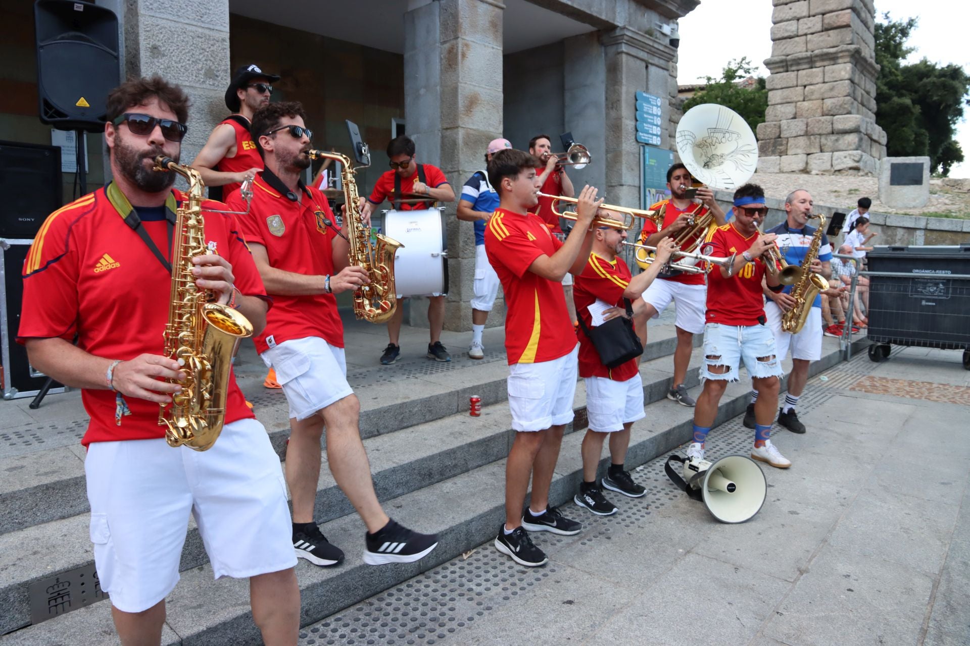 Así vivió Segovia el triunfo de España en la Eurocopa