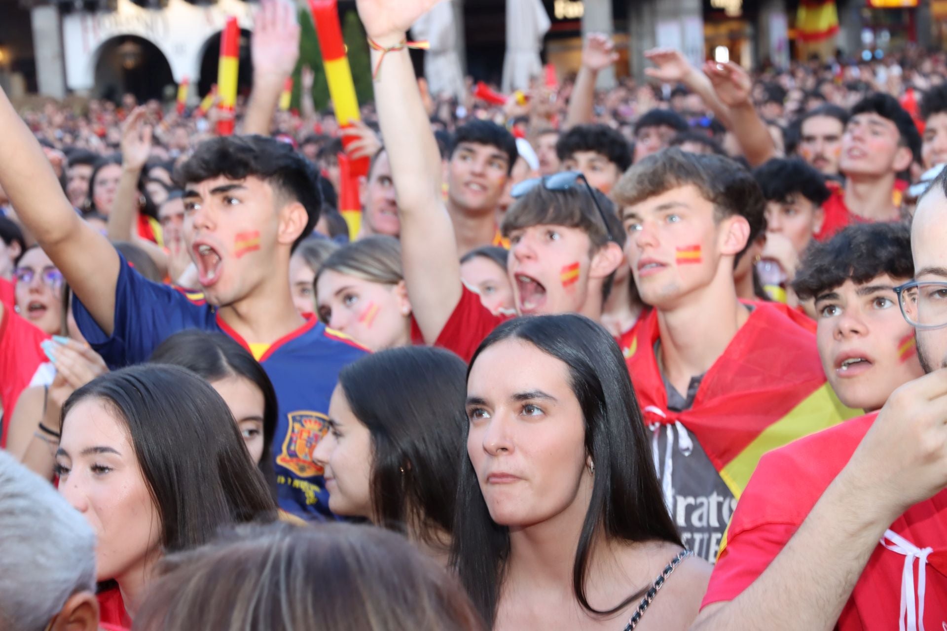 Así vivió Segovia el triunfo de España en la Eurocopa