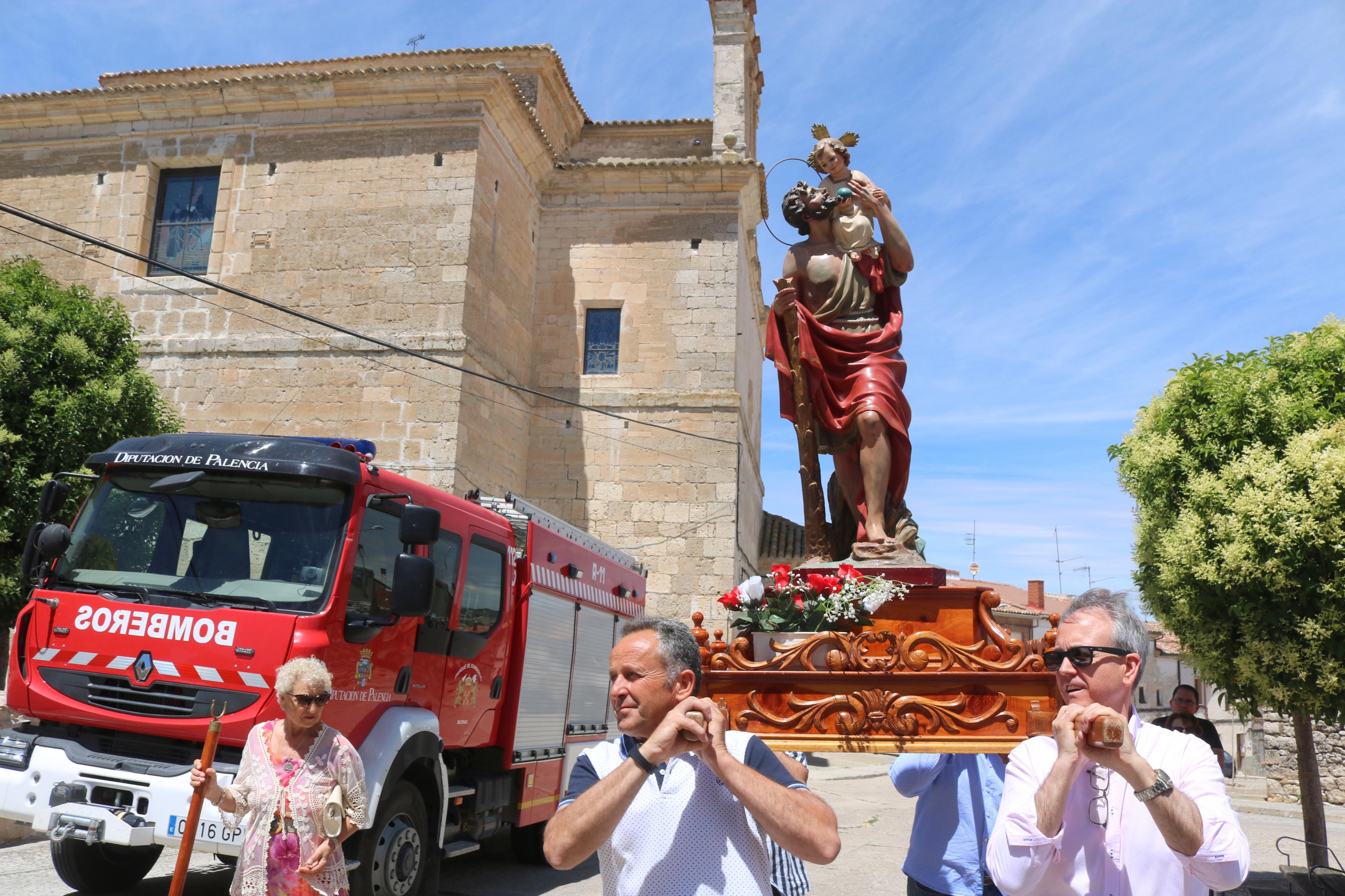 Baltanás celebra la fiesta de San Cristóbal