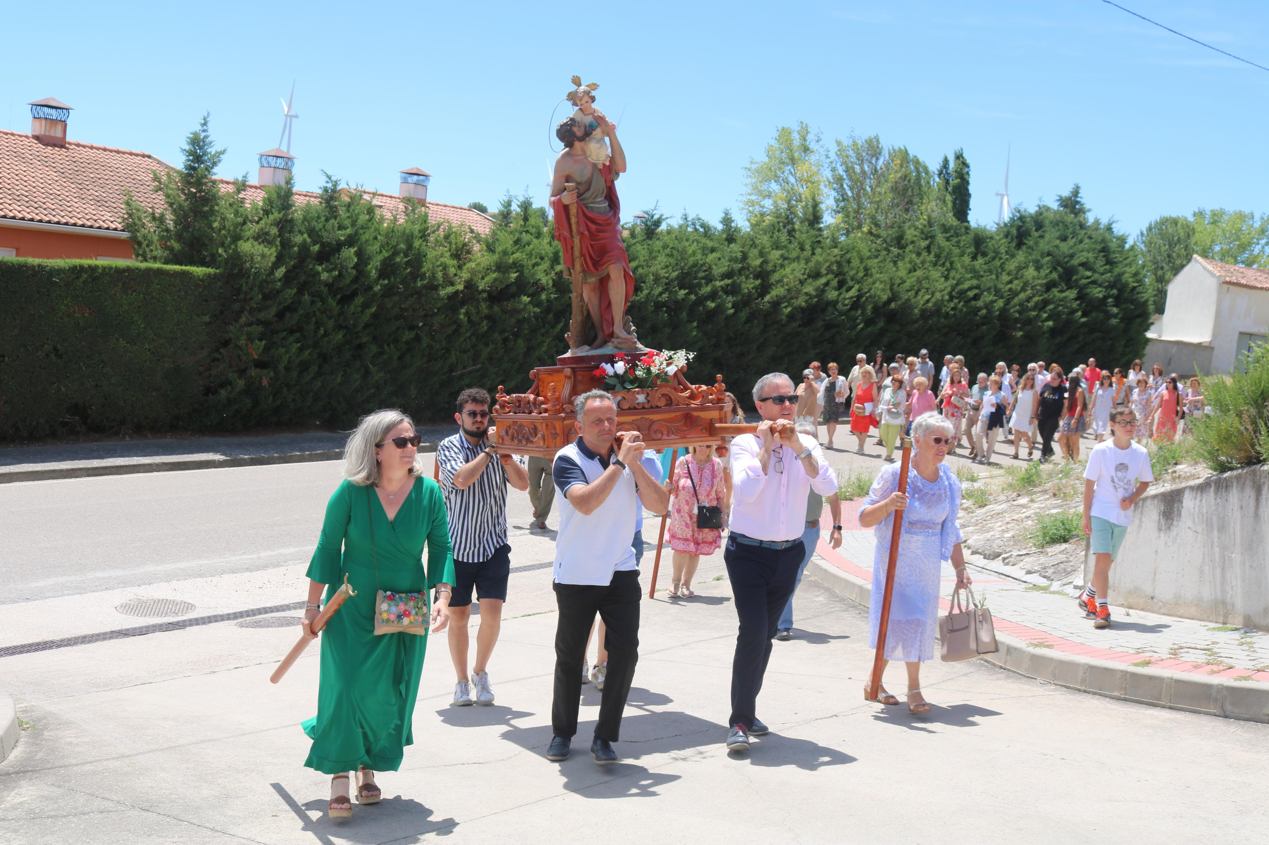 Baltanás celebra la fiesta de San Cristóbal