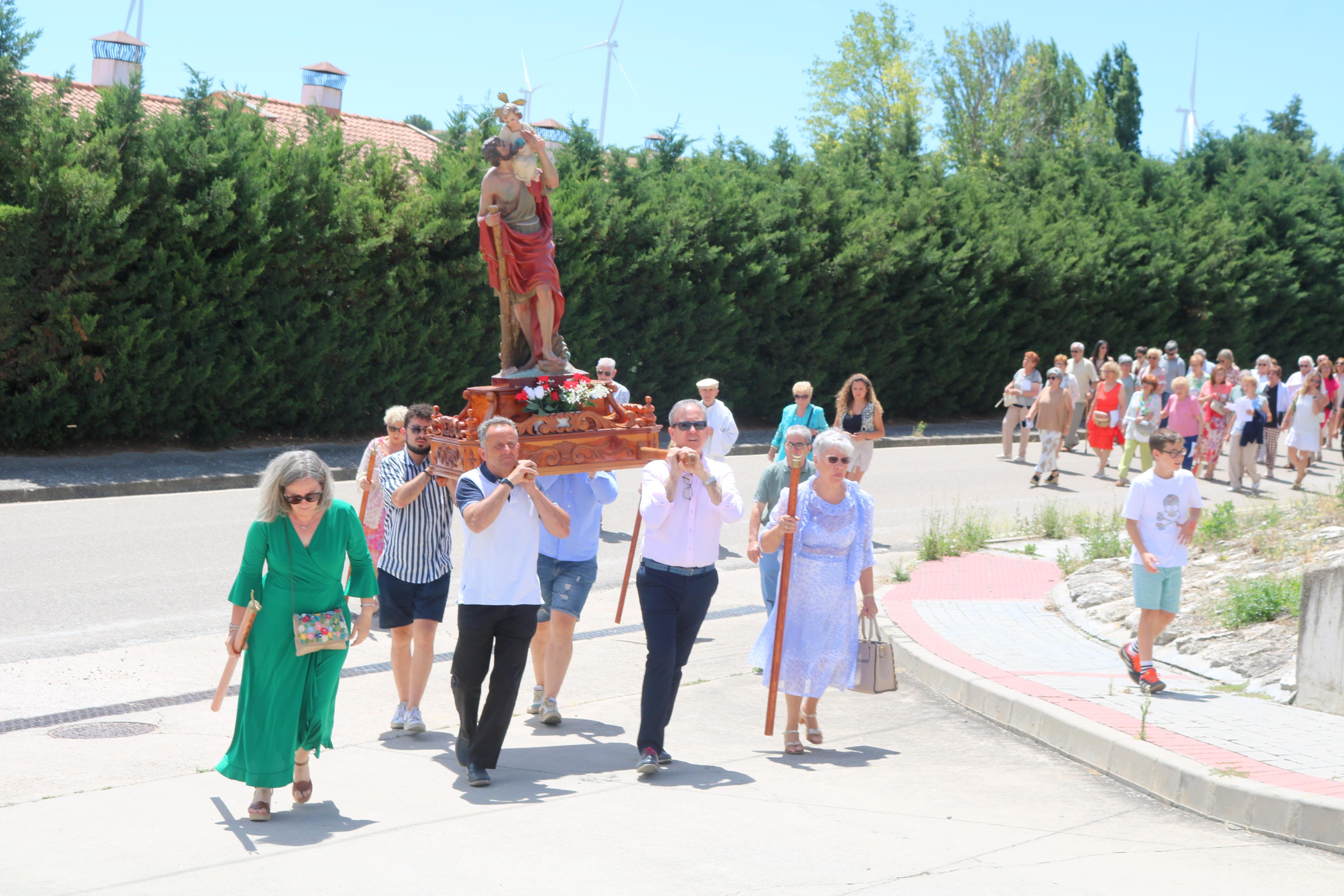 Baltanás celebra la fiesta de San Cristóbal