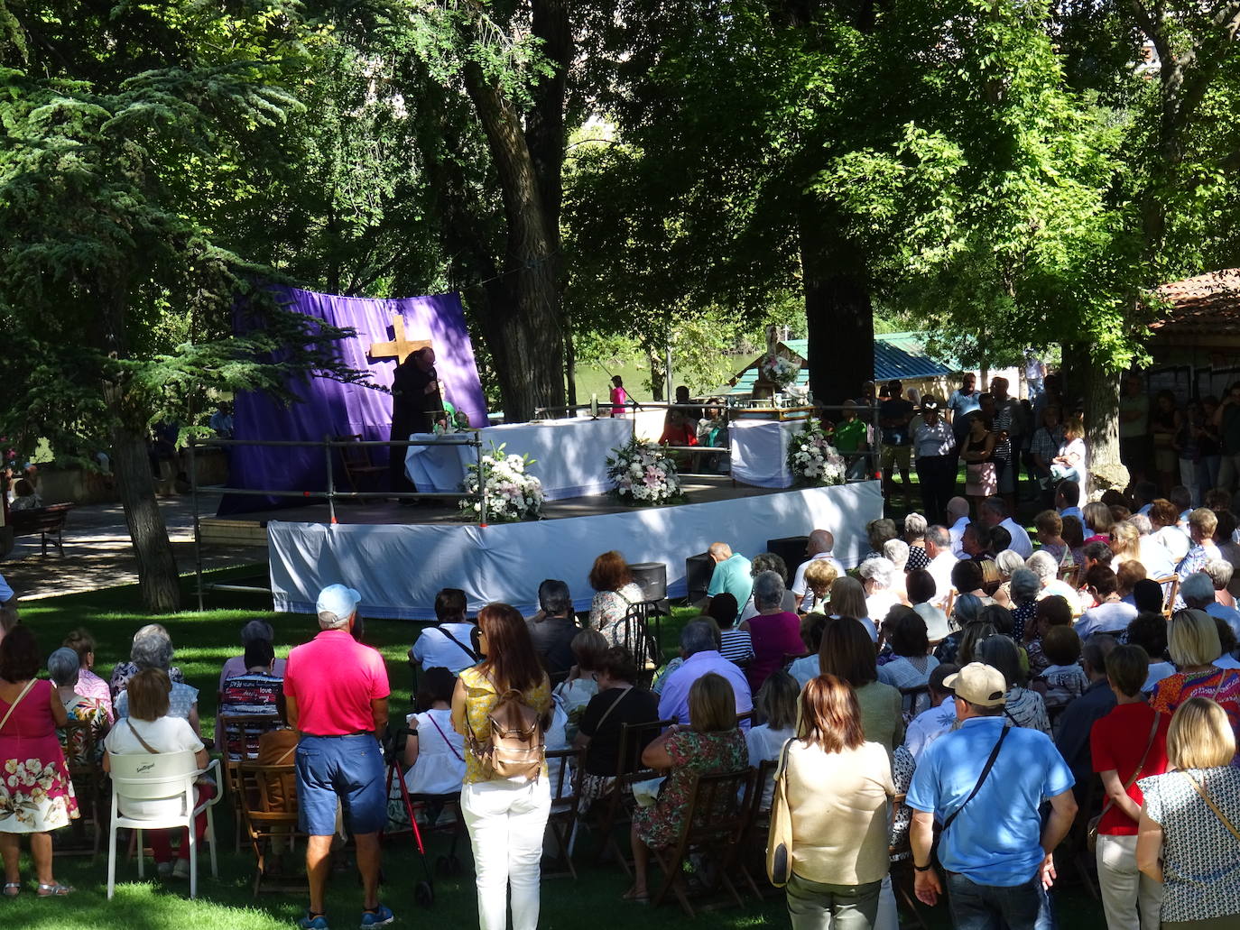 Misa y procesión en honor a la Virgen del Carmen en Valladolid