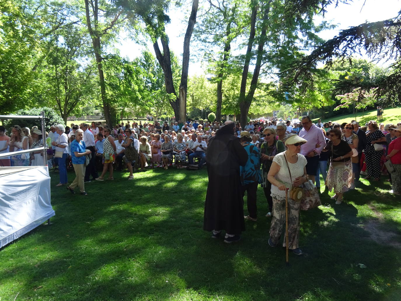 Misa y procesión en honor a la Virgen del Carmen en Valladolid