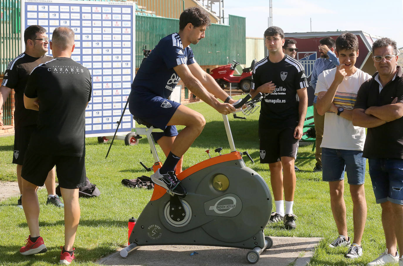 Fotos del inicio de los entrenamientos de la Segoviana