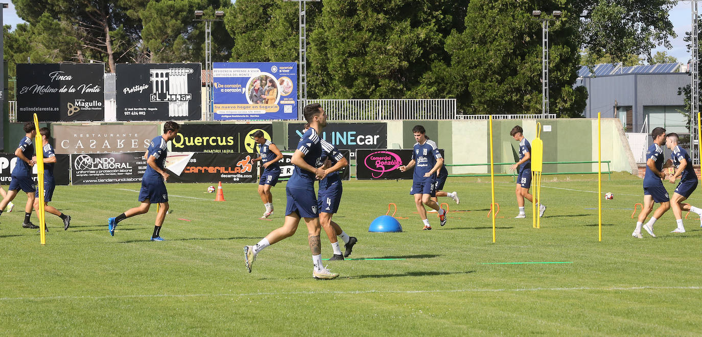 Fotos del inicio de los entrenamientos de la Segoviana