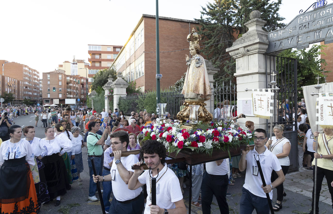 Las imágenes de la procesión de la Virgen del Carmen en Delicias