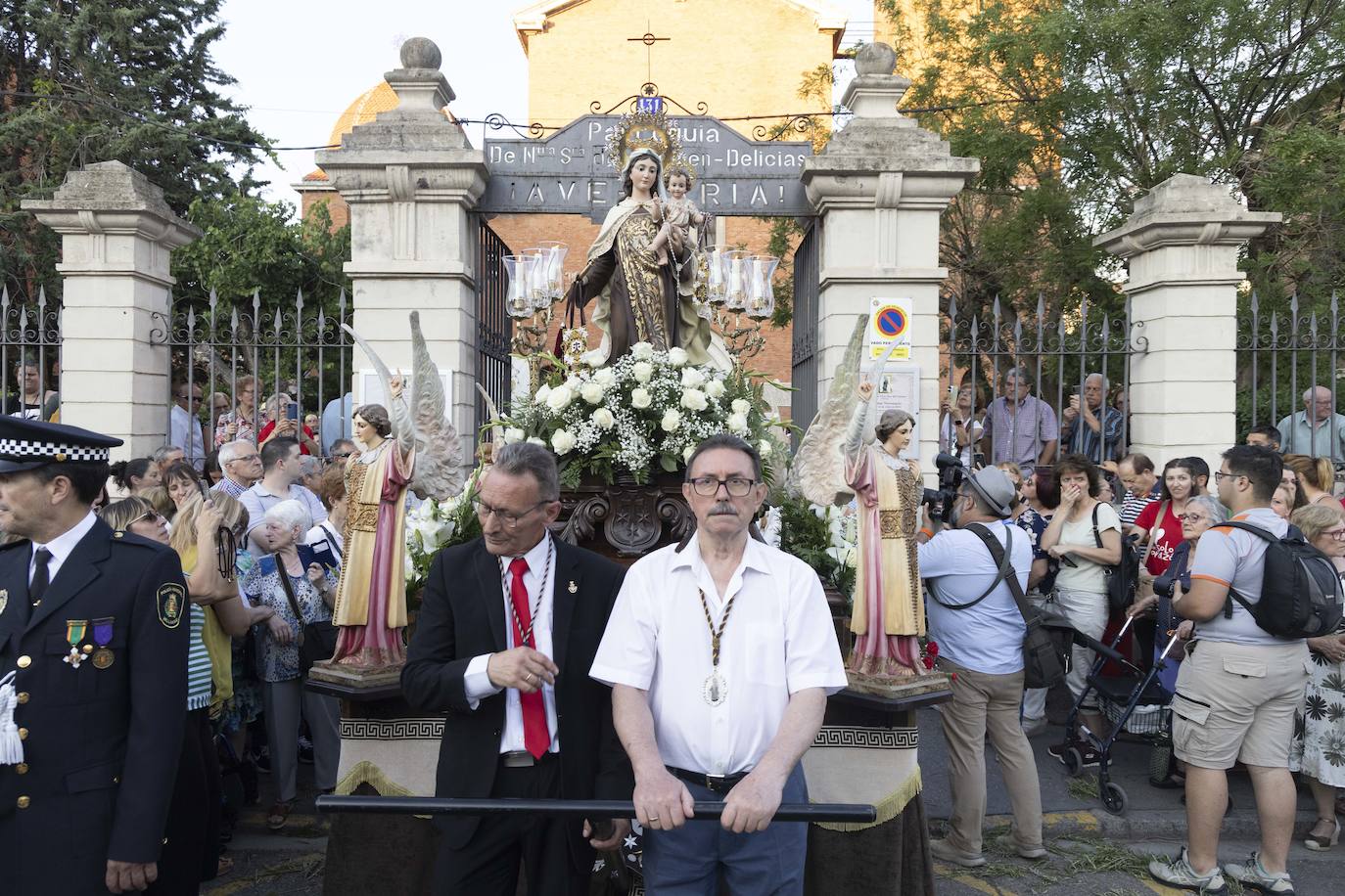 Las imágenes de la procesión de la Virgen del Carmen en Delicias