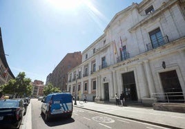 Sede de la Audiencia de Valladolid.