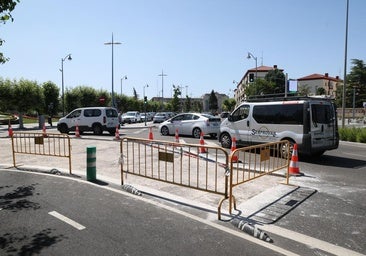 La renovación del pavimento de la plaza de Colón complicará el tráfico toda la semana