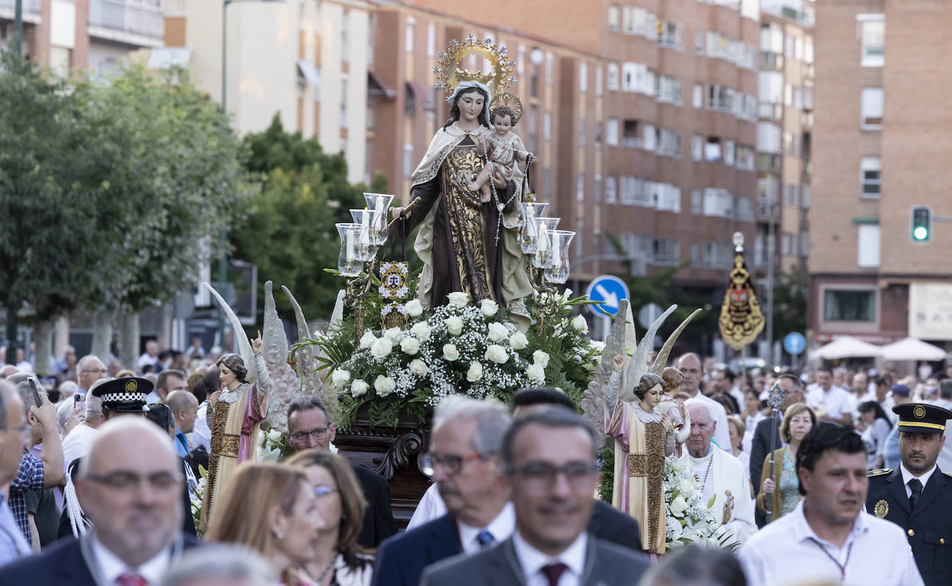 Las imágenes de la procesión de la Virgen del Carmen en Delicias