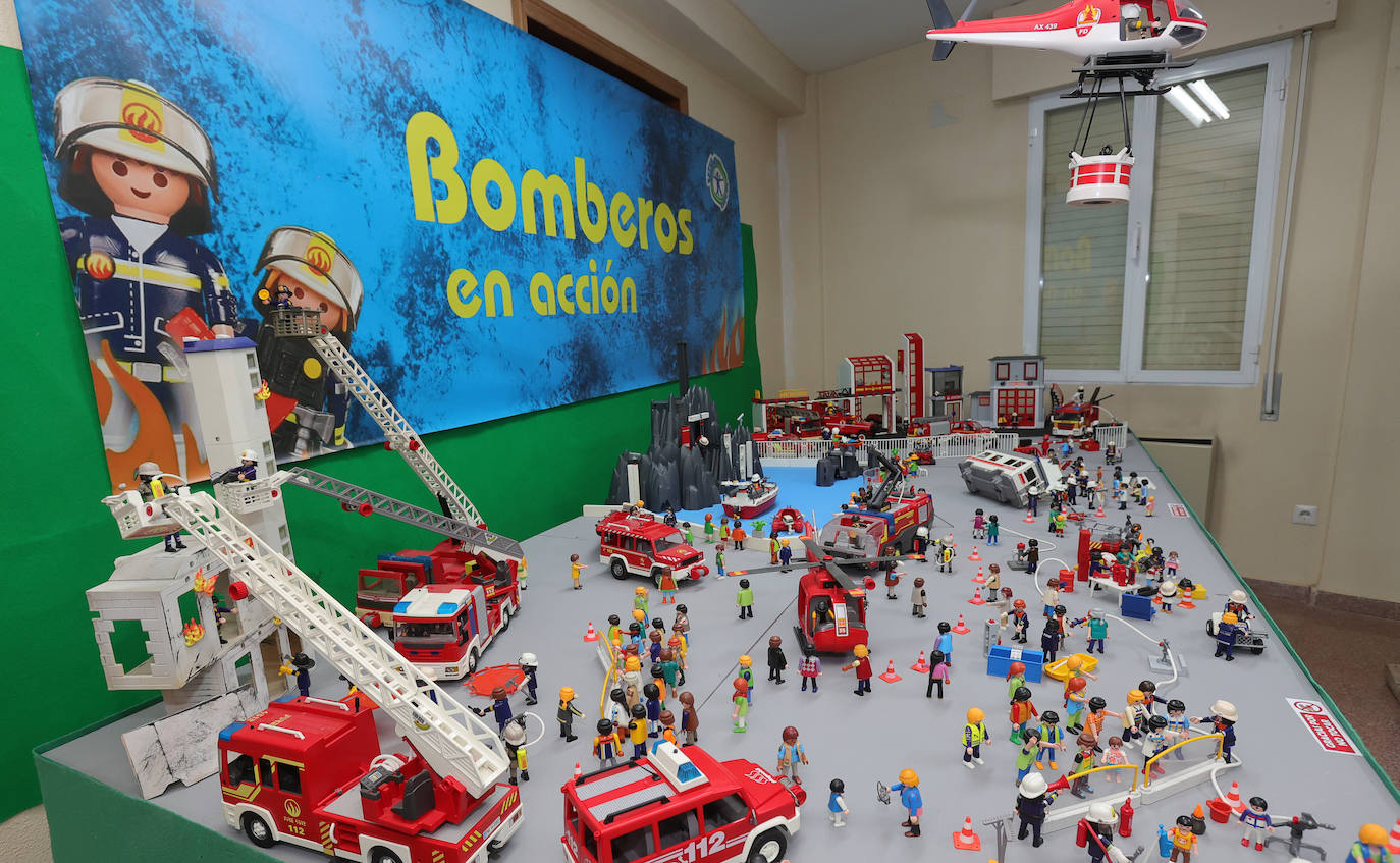Astudillo acoge la muestra más grande de Playmobil de Palencia