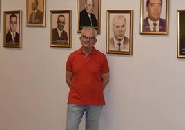 El actual alcalde de Santibáñez de la Peña, Manuel Maza.