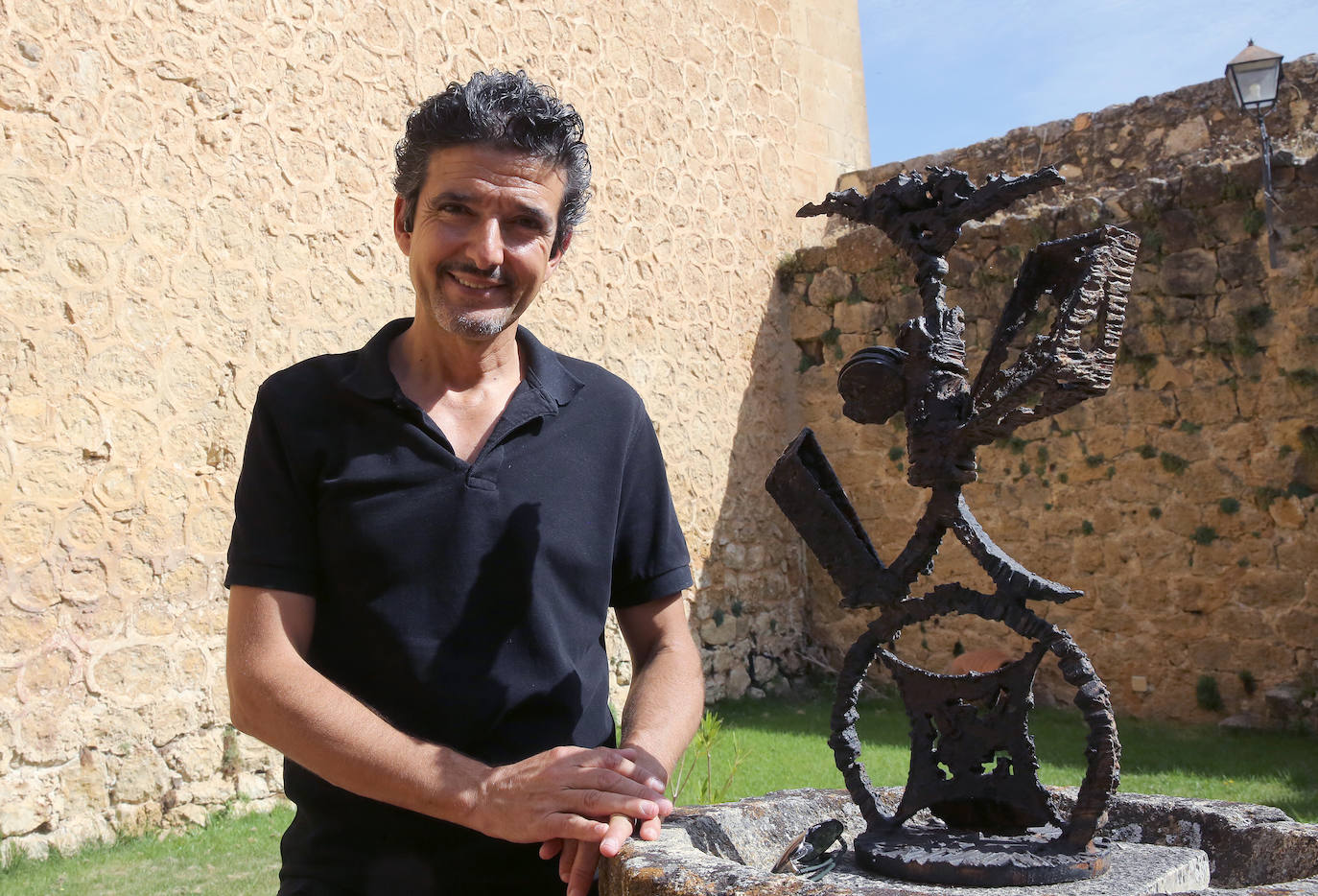 Fotografías de la visita de Luis Álvarez al castillo de Pedraza