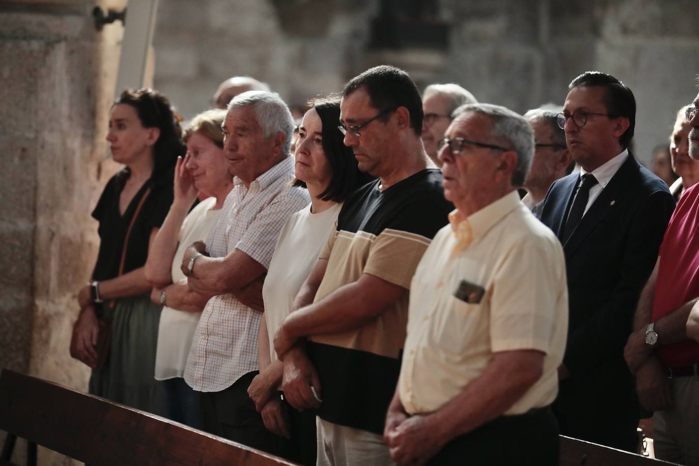 El funeral de Teófanes Egido, en imágenes