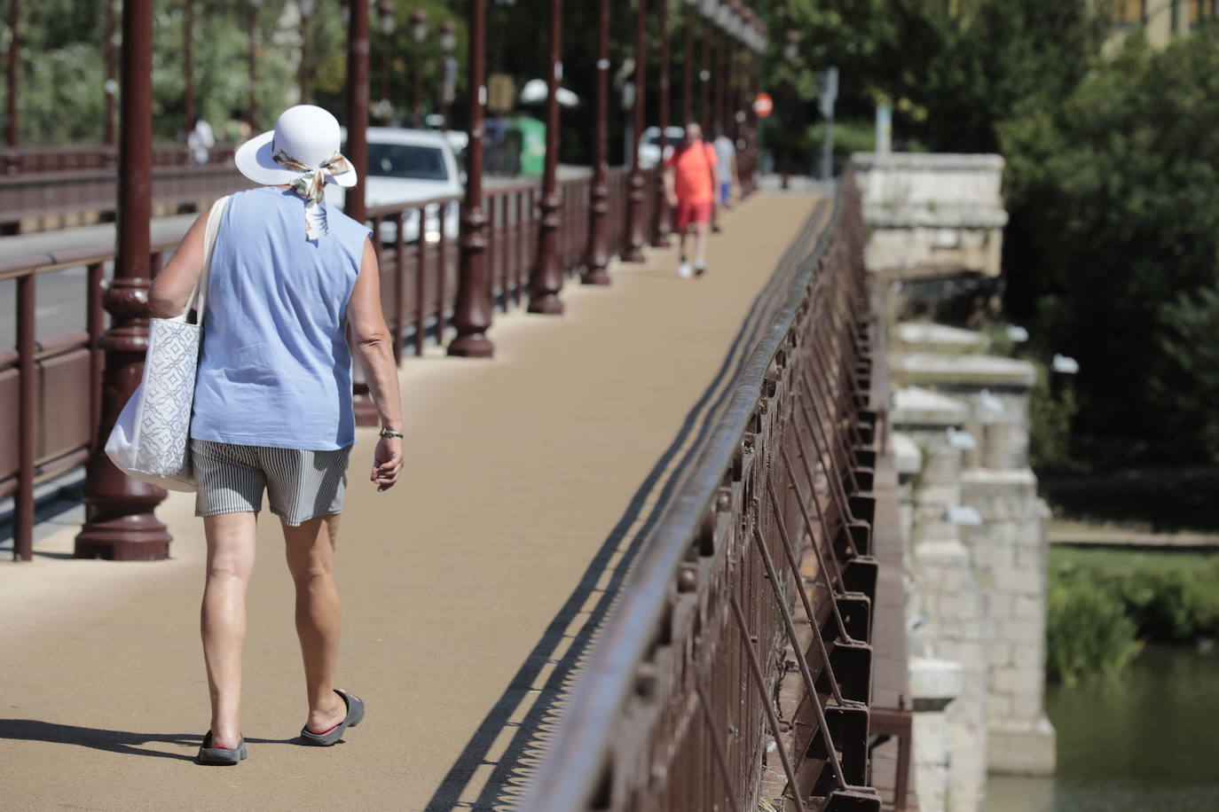 La ola de calor de Valladolid en imágenes