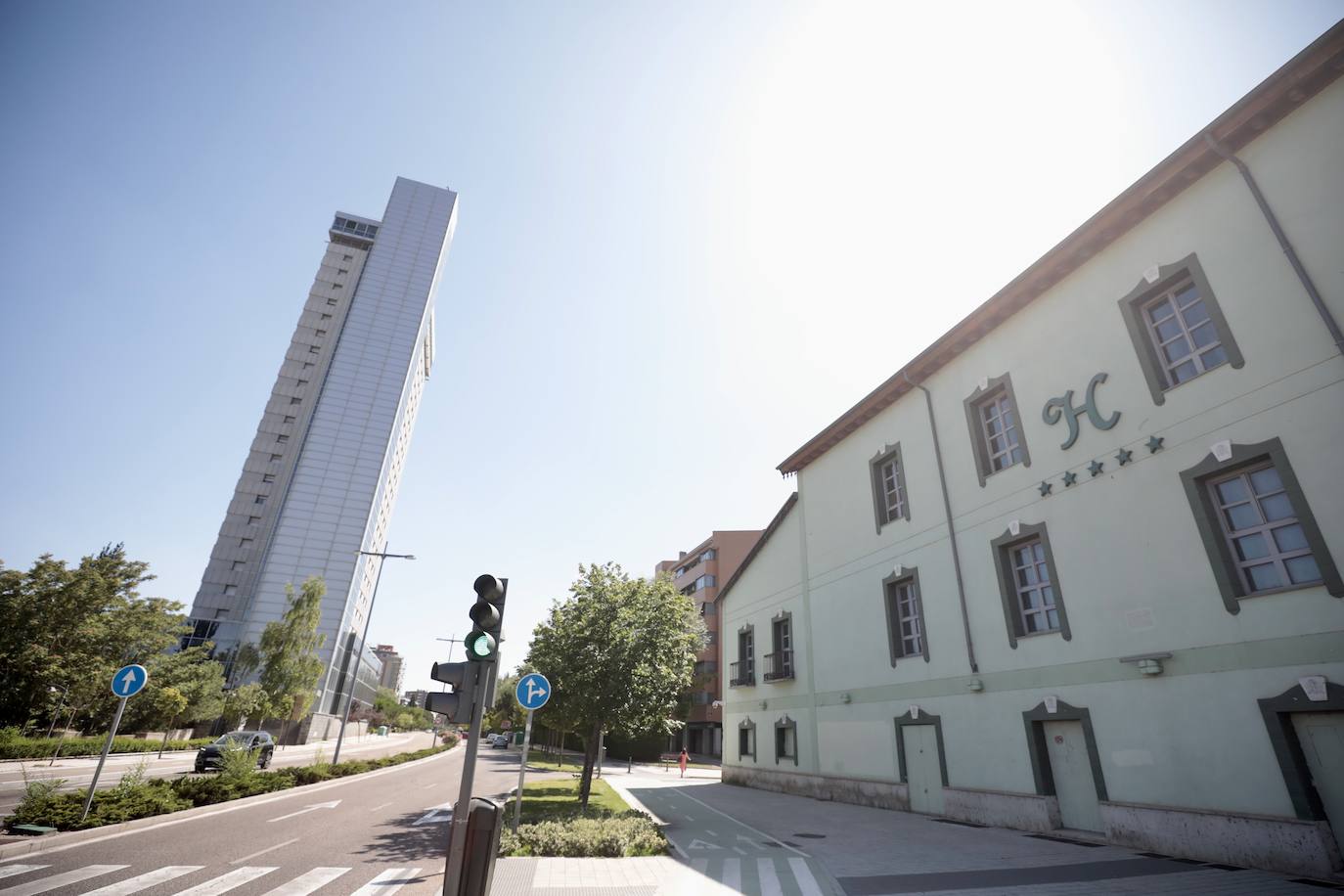 Las imágenes de la avenida de Salamanca en Valladolid