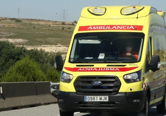 Una ambulancia, en una imagen de archivo.