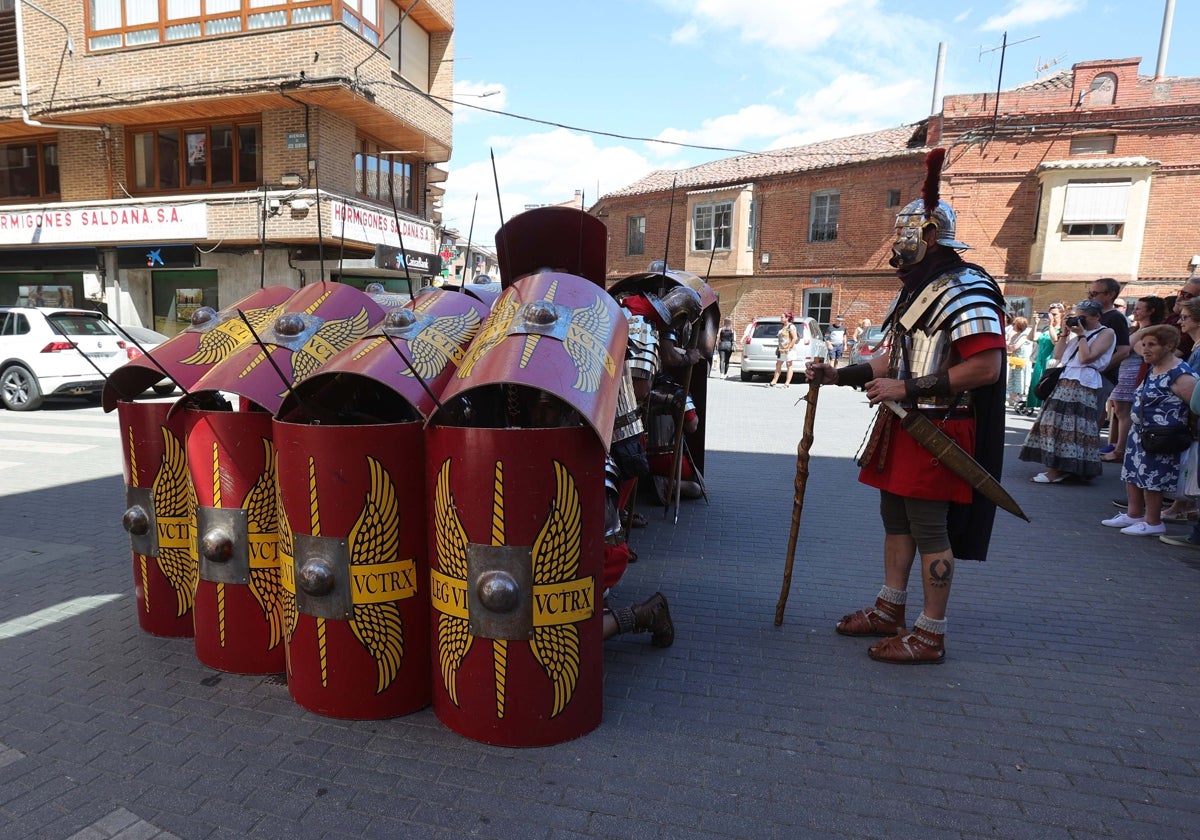 Mercado romano en Saldaña