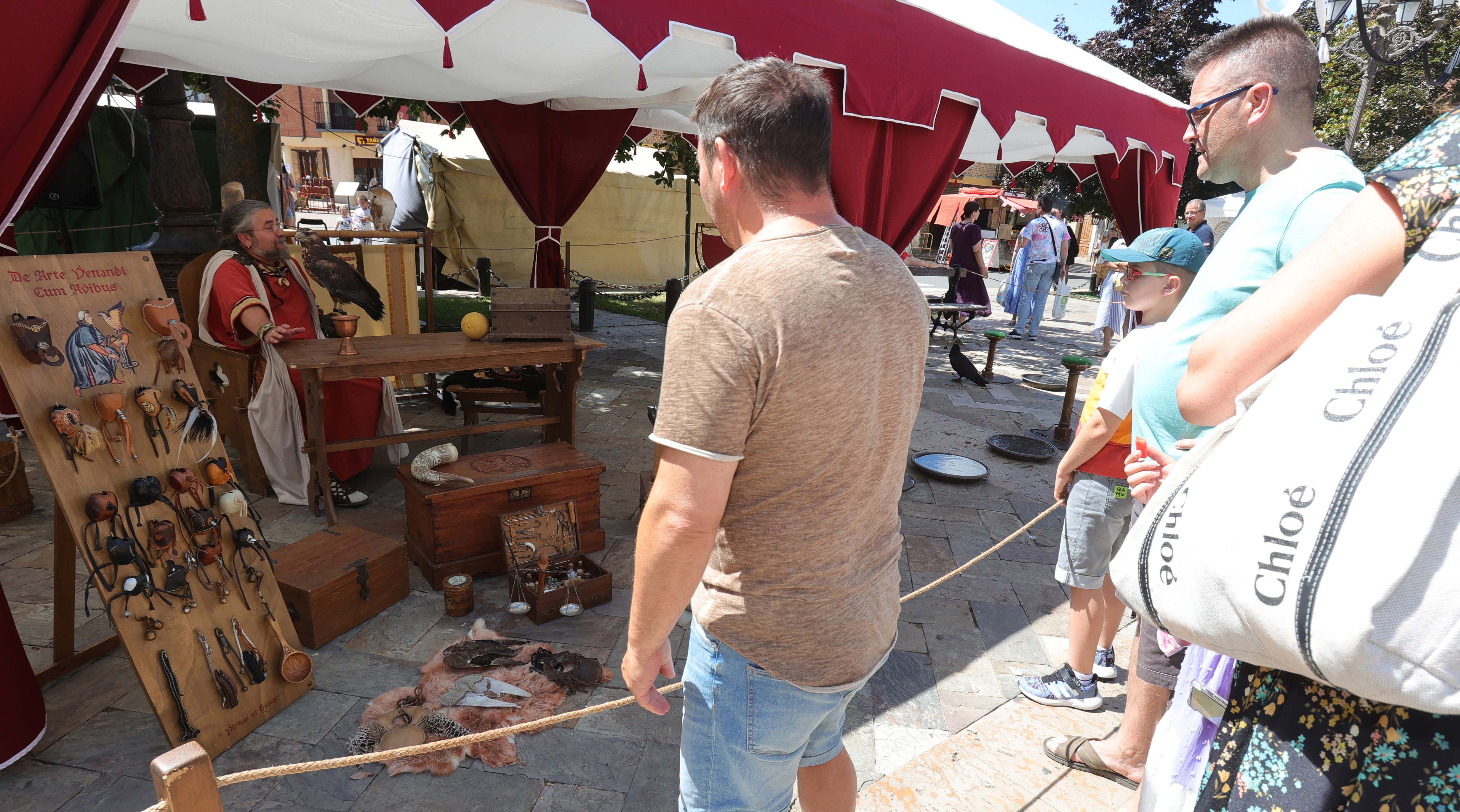 Mercado romano en Saldaña