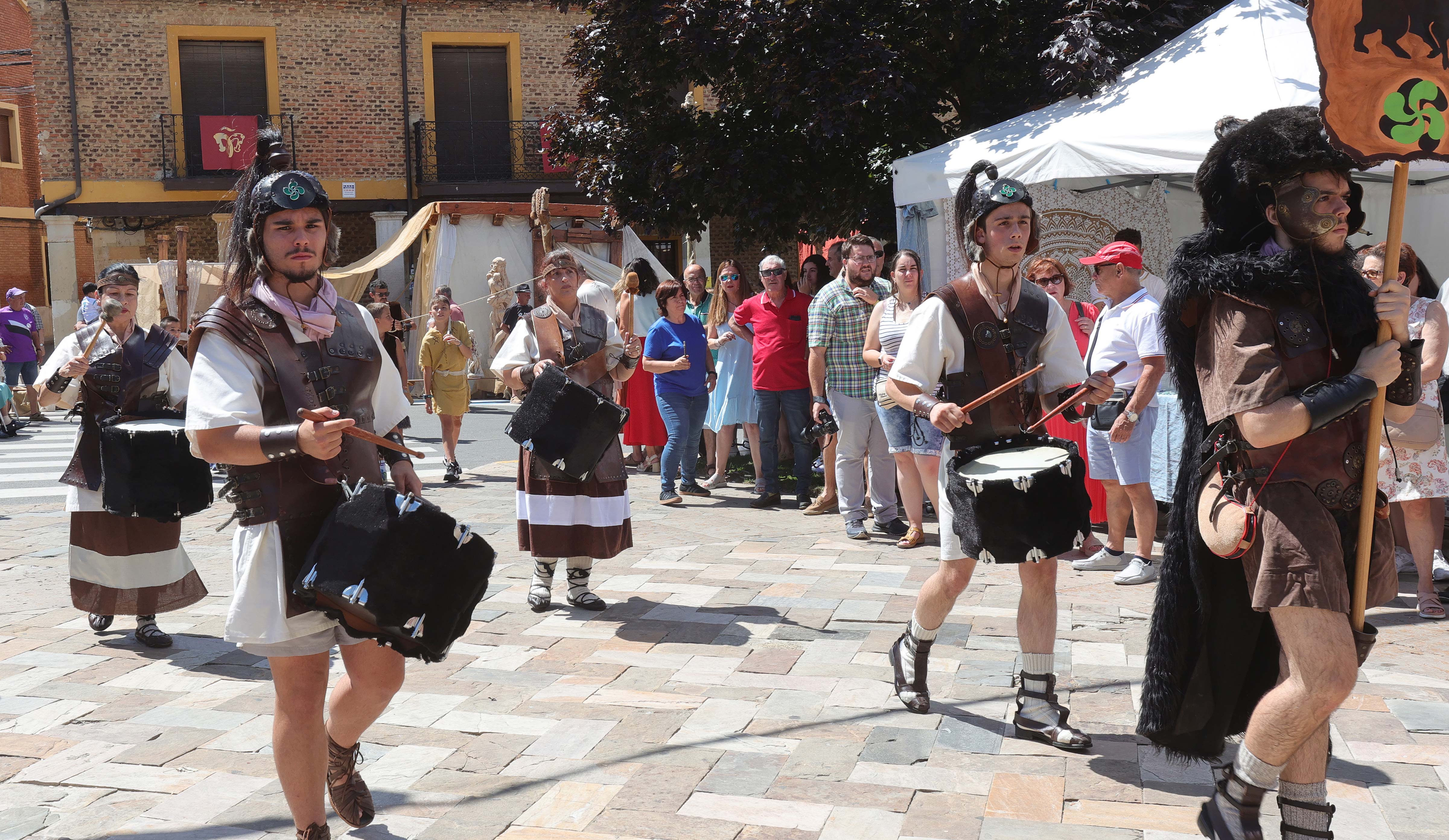 Mercado romano en Saldaña