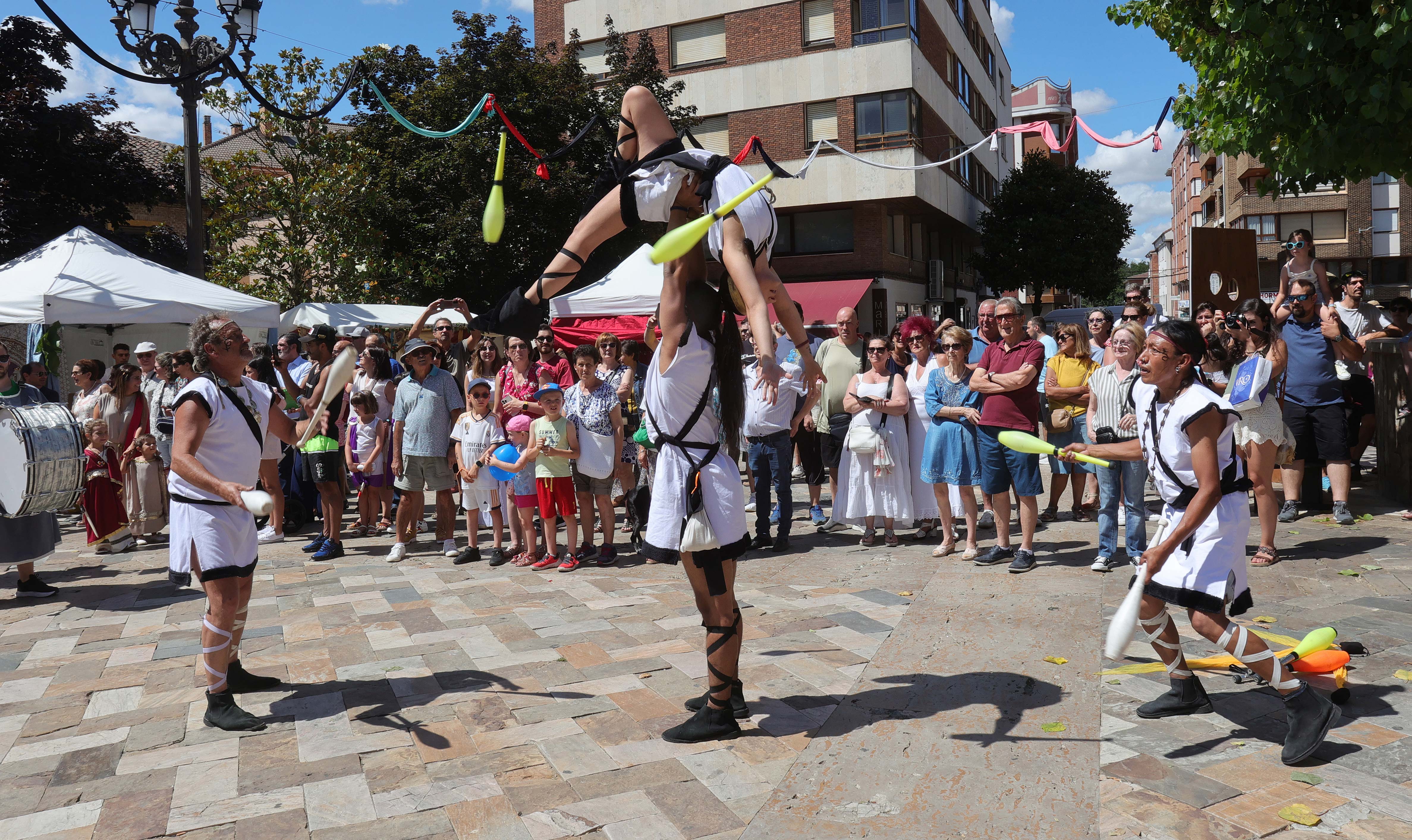 Mercado romano en Saldaña