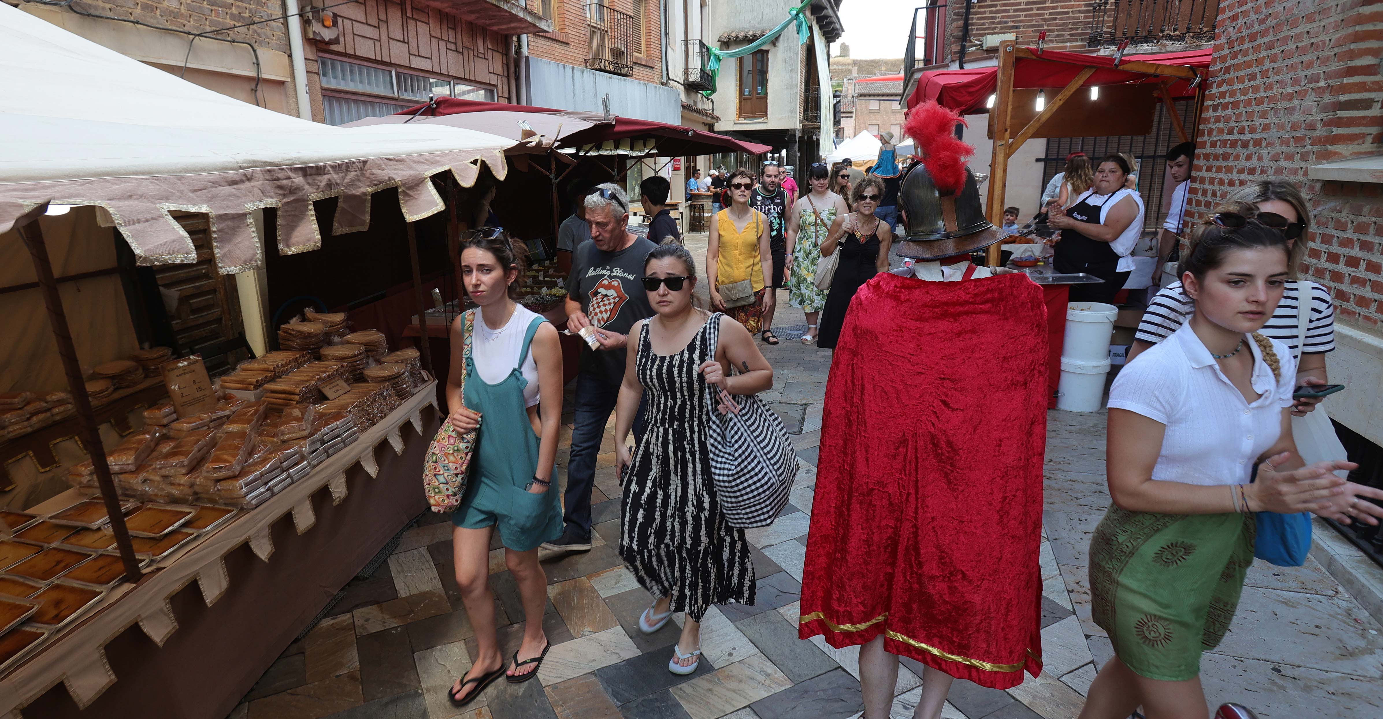 Mercado romano en Saldaña