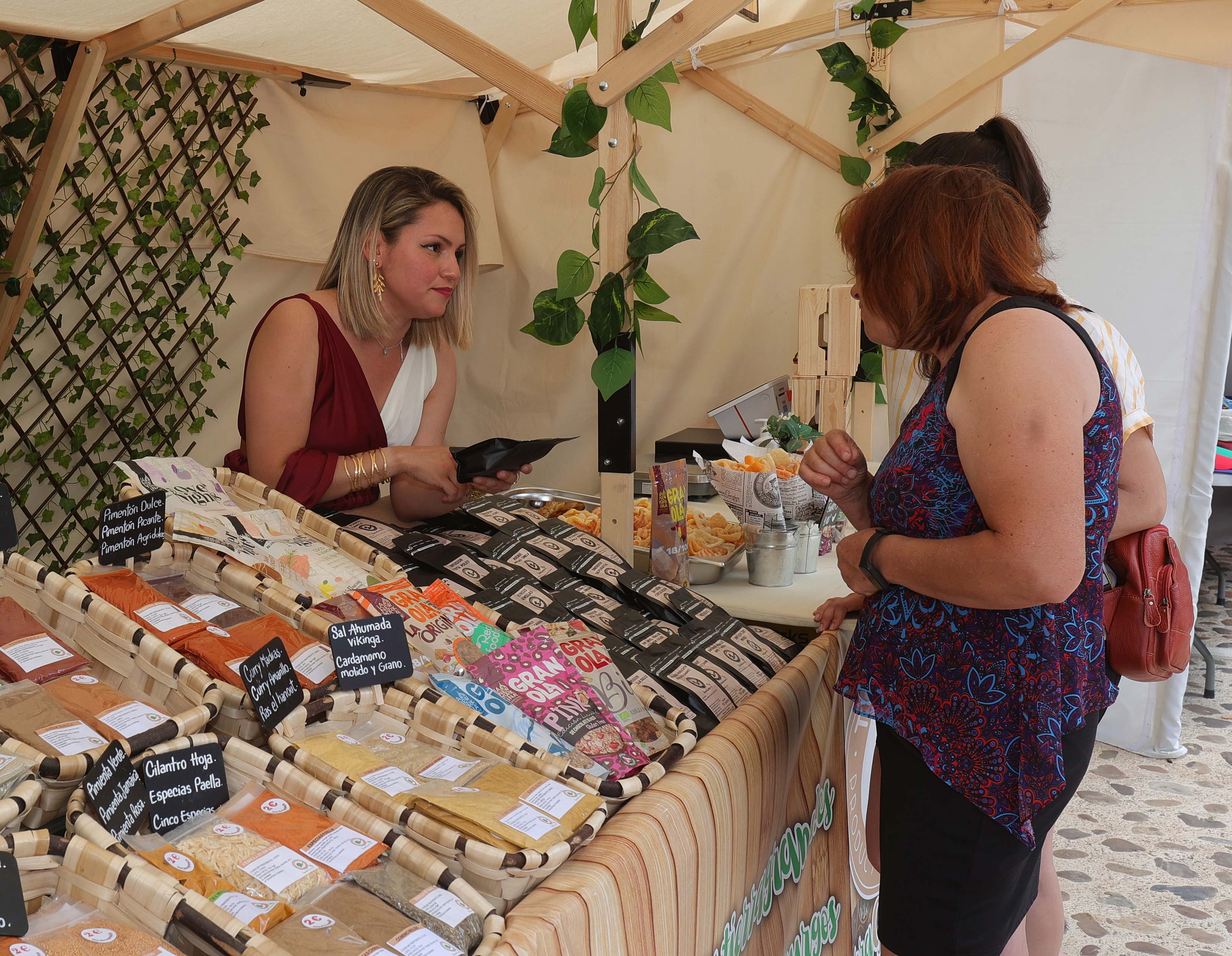 Mercado romano en Saldaña