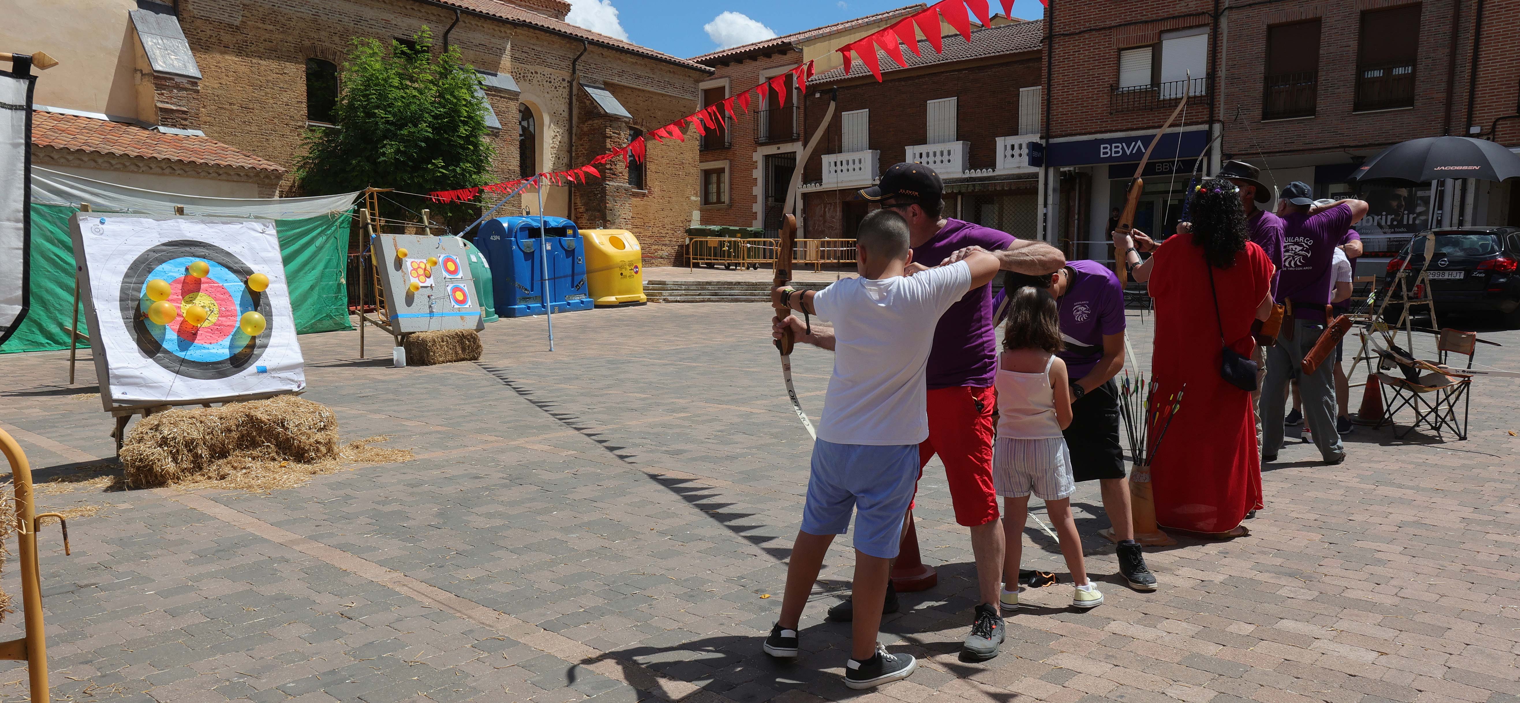 Mercado romano en Saldaña