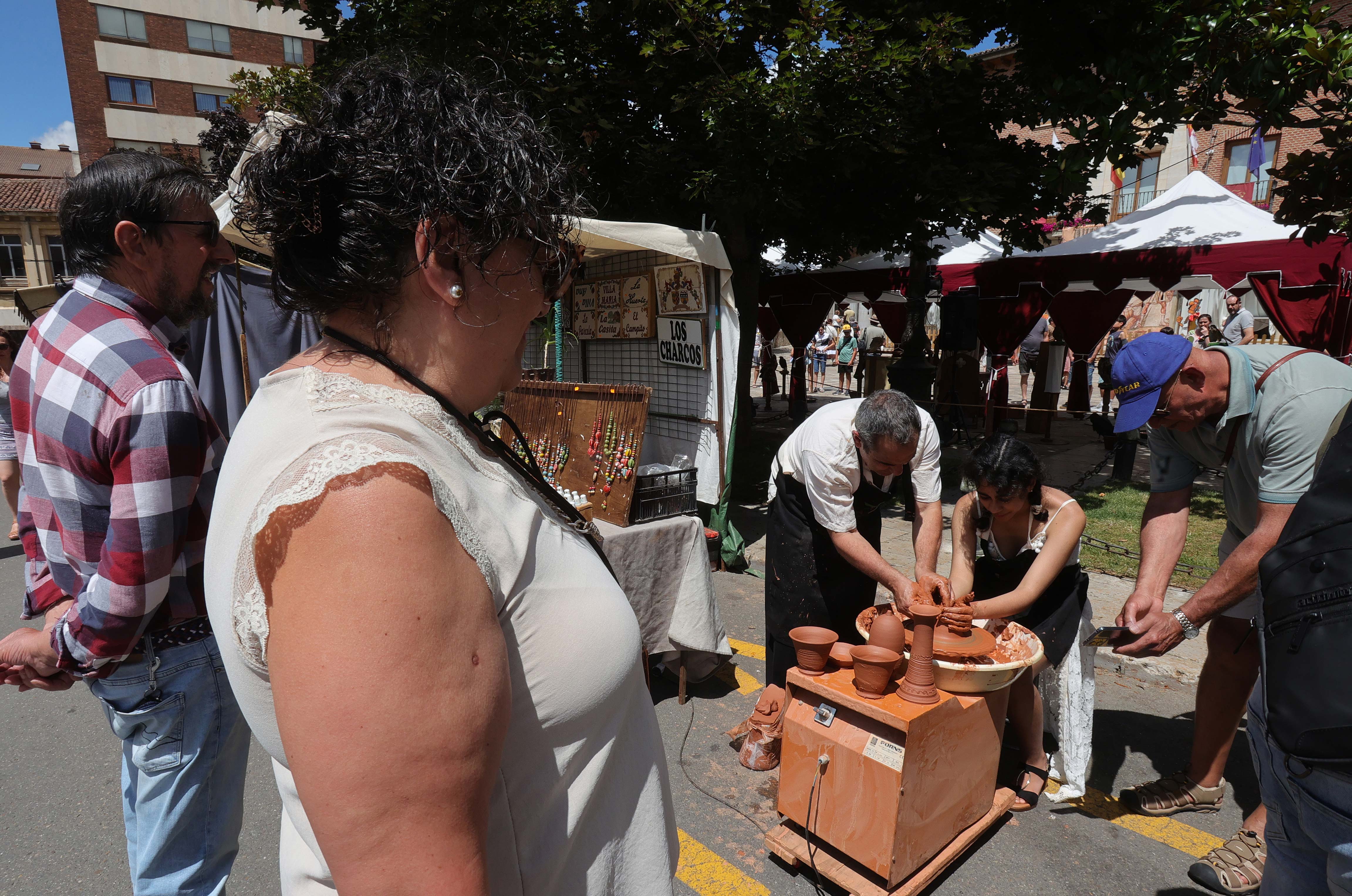 Mercado romano en Saldaña