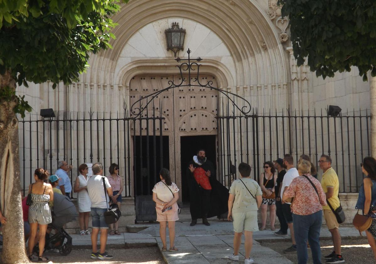 Ruta teatralizada en Dueñas.