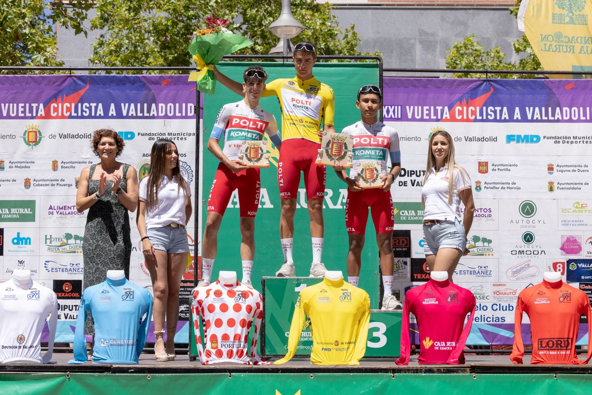La Vuelta Ciclista Júnior a Valladolid, en imágenes