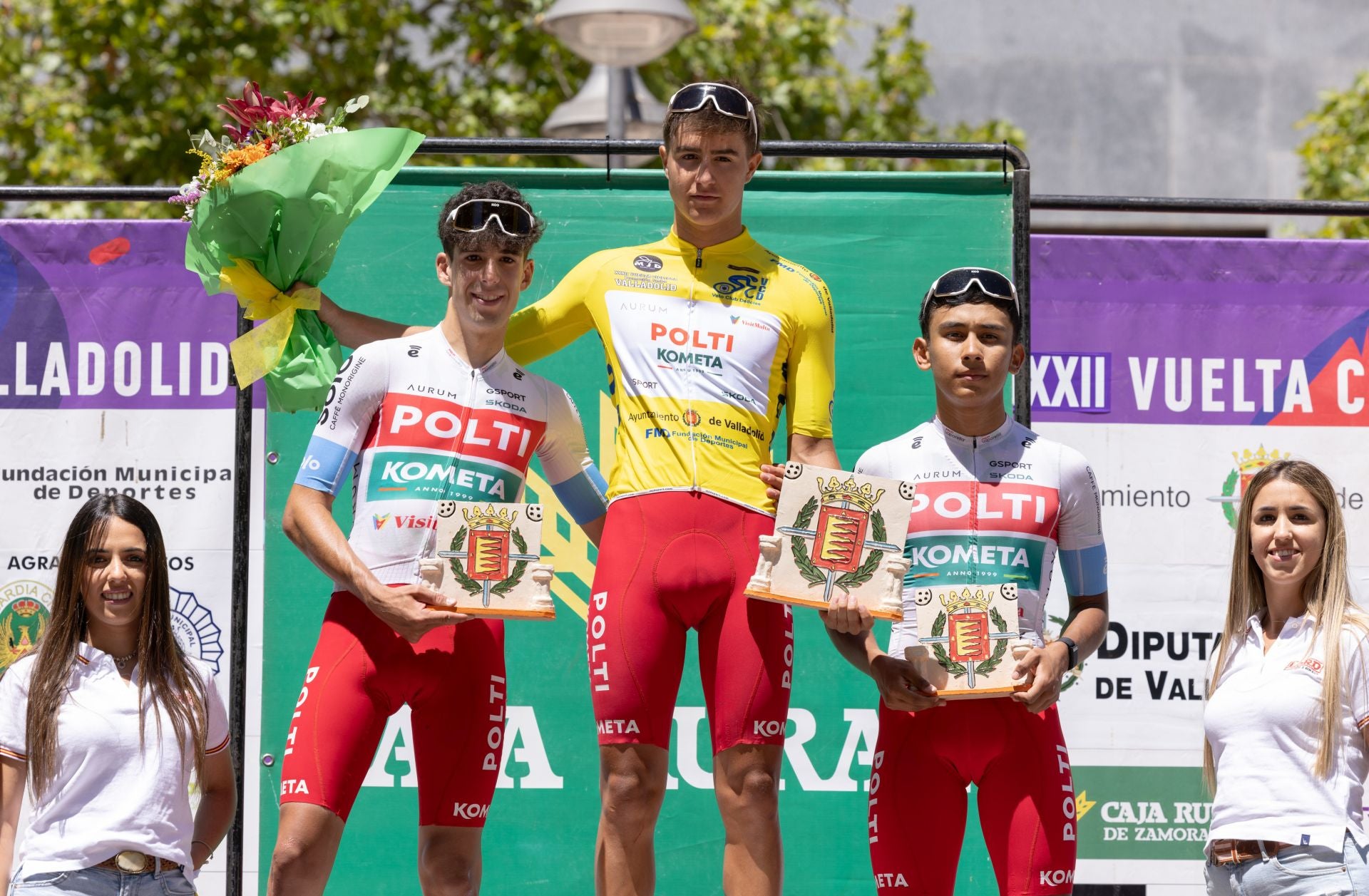 La Vuelta Ciclista Júnior a Valladolid, en imágenes