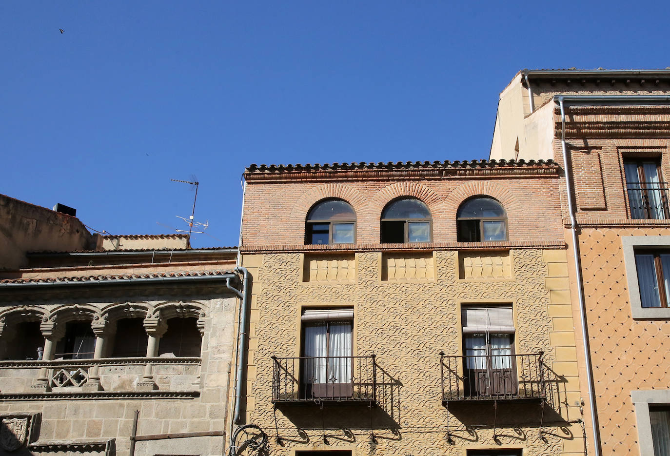 El mal estado del casco histórico, en imágenes