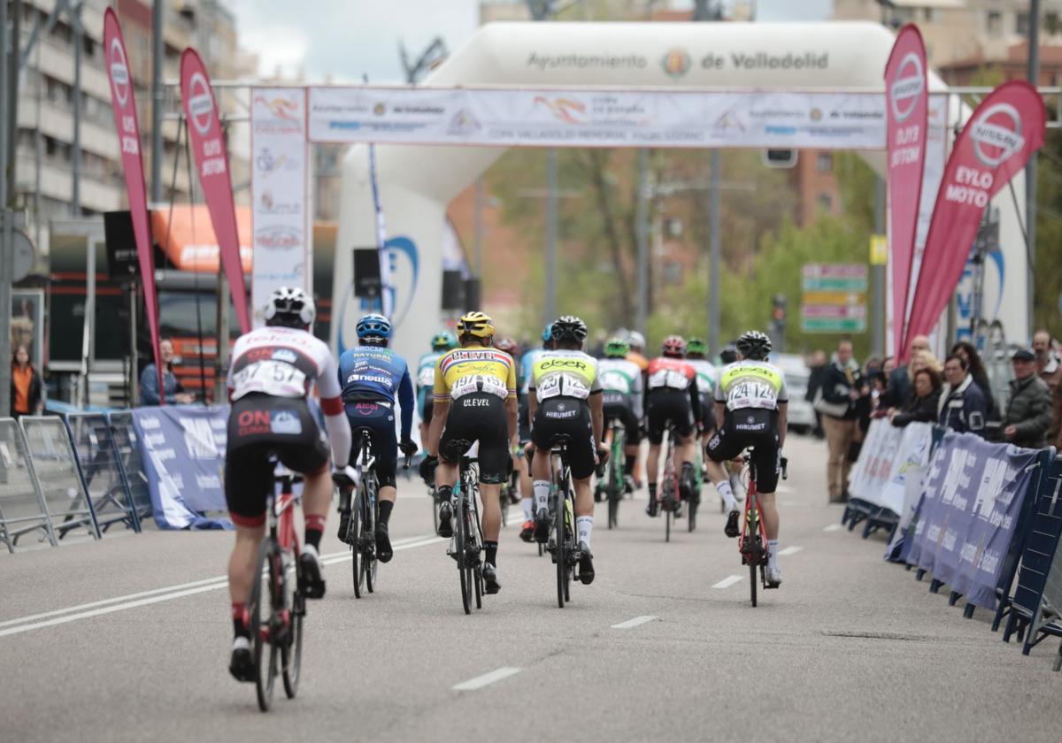 Vuelta ciclista clásica de Valladolid, en imagen de archivo.