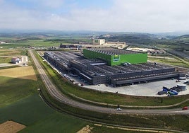 Vista de las instalaciones de Gullón en Aguilar.