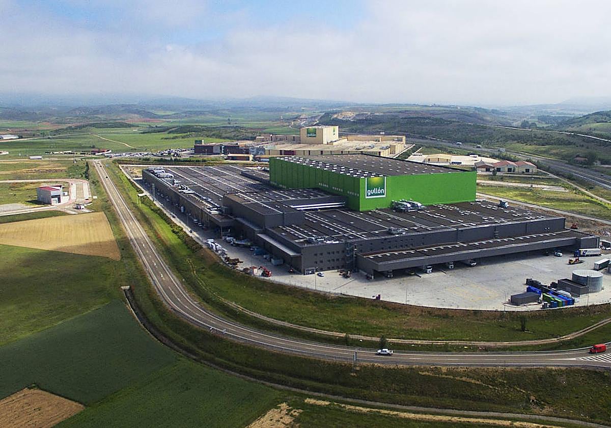 Vista de las instalaciones de Gullón en Aguilar.