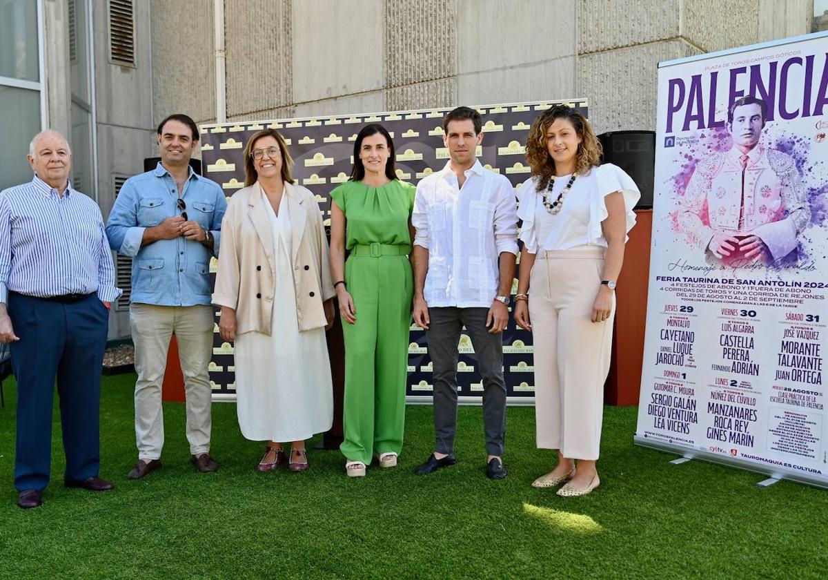 Presentación en Santander de la feria taurina de San Antolín.