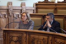 Rocío Anguita, la líder del grupo municipal Valladolid Toma La Palabra.