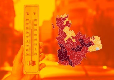 Ola de calor en Valladolid: mapa con las máximas previstas pueblo a pueblo