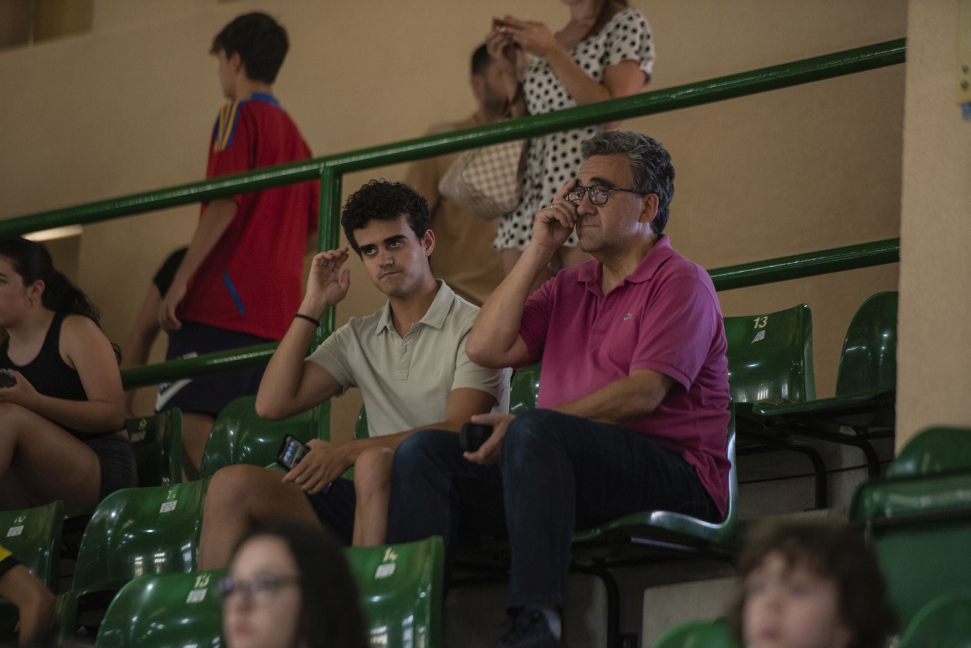 Búscate en las gradas del Pedro Delgado durante el España - Canadá de baloncesto