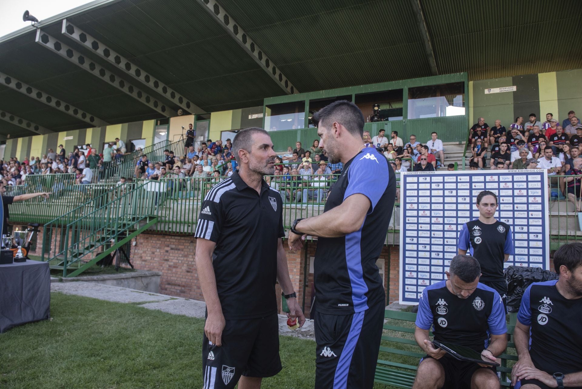 El partido entre la Segoviana y el Real Valladolid, en imágenes