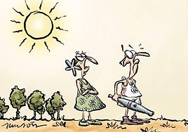 La viñeta de Sansón: 'La llama, lejos'