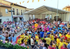 Las peñas dan color y alegría a las fiestas de Grijota.