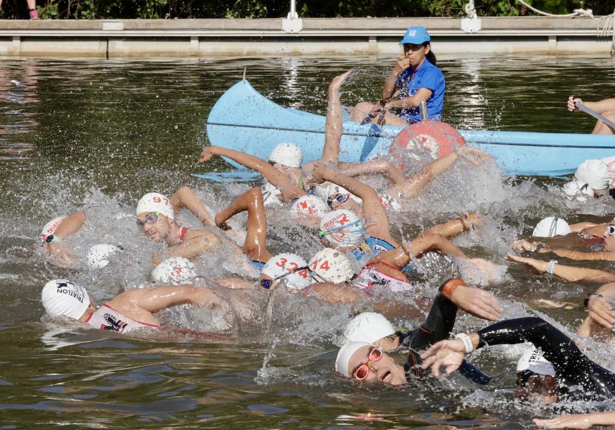 Las imágenes del XXVI Triatlón Ciudad de Valladolid