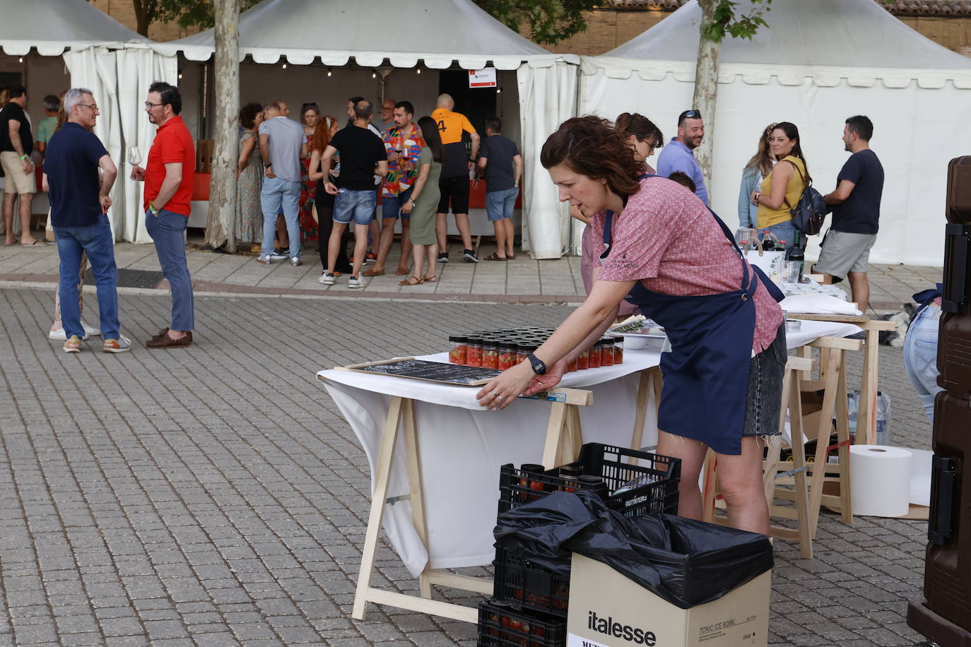 El Camino de Santiago dedica en Frómista un festival al vino