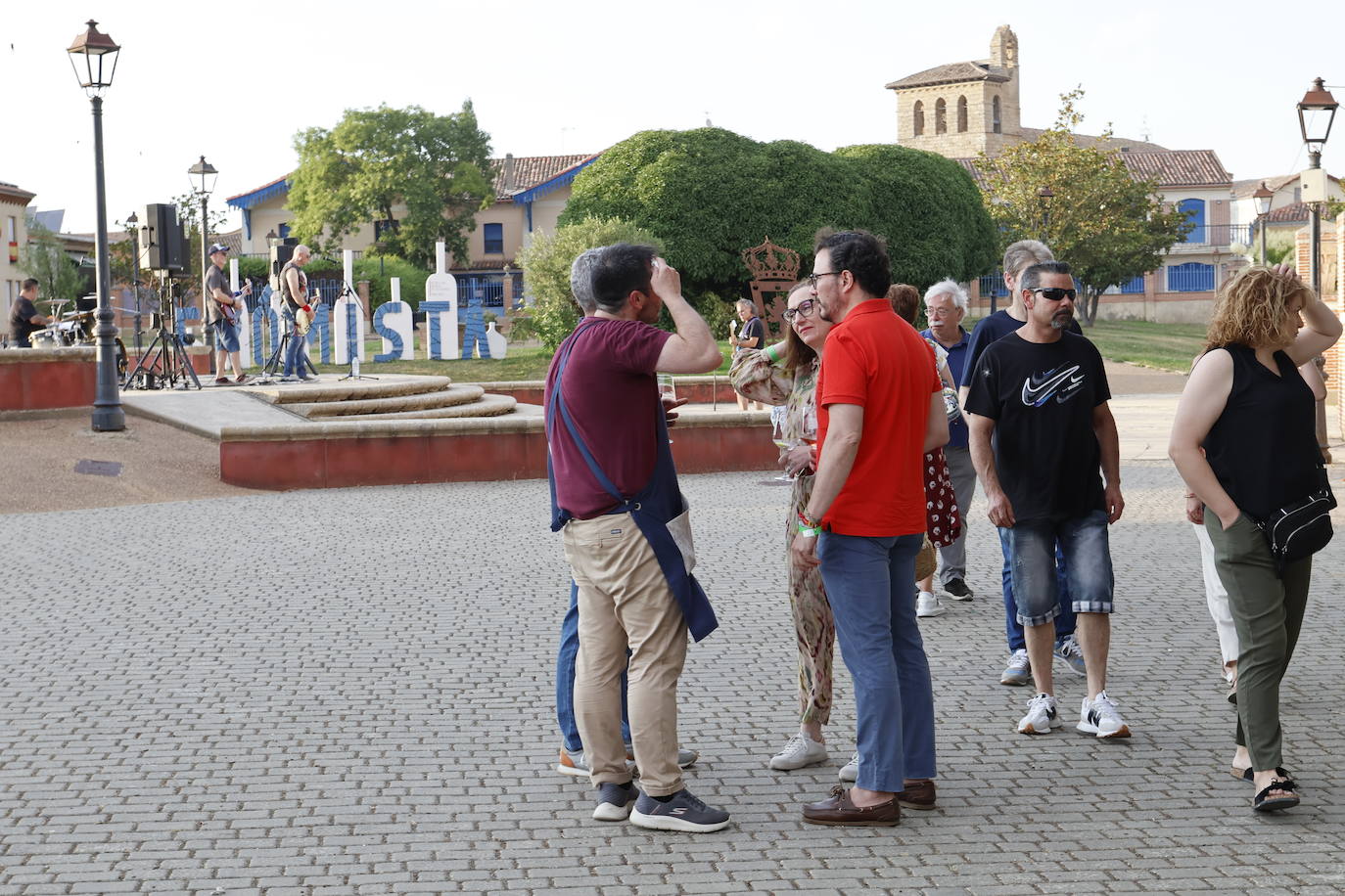 El Camino de Santiago dedica en Frómista un festival al vino