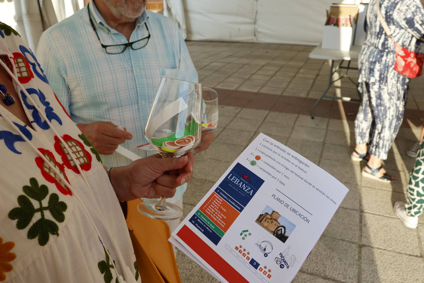 El Camino de Santiago dedica en Frómista un festival al vino