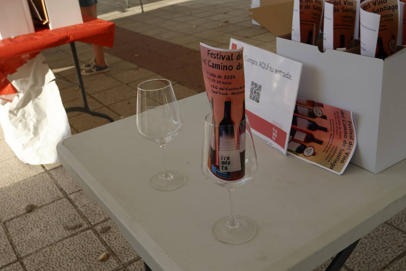 El Camino de Santiago dedica en Frómista un festival al vino