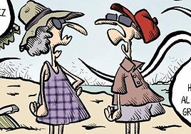 La viñeta de Sansón: 'Pobre Pedro, qué faena'